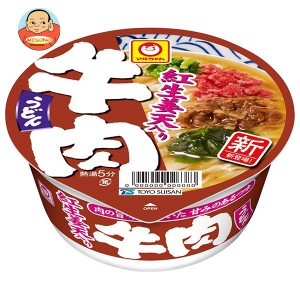 東洋水産 紅生姜天入り 牛肉うどん 87g×12個入｜ 送料無料