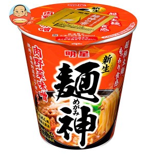 明星食品 麺神カップ 肉野菜味噌 100g×12個入｜ 送料無料