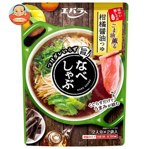 エバラ食品 なべしゃぶ 柑橘醤油つゆ 200g(100g×2袋)×12袋入｜ 送料無料