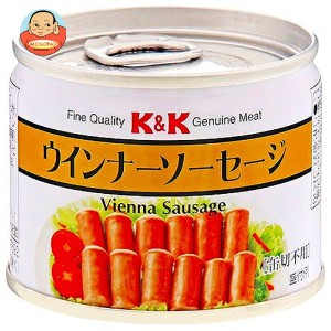 【送料無料・メーカー/問屋直送品・代引不可】国分 K&K ウインナーソーセージ EO 8号缶 105g×6個入×(2ケース)