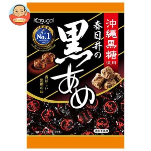 【送料無料・メーカー/問屋直送品・代引不可】春日井製菓 黒あめ 134g×12袋入