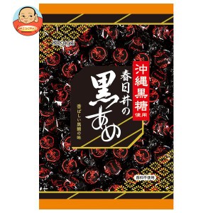 【送料無料・メーカー/問屋直送品・代引不可】春日井製菓 黒あめ 345g×10袋入