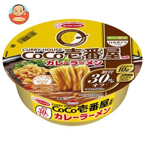 エースコック ロカボデリPLUS CoCo壱番屋監修カレーラーメン 糖質オフ 72g×12個入｜ 送料無料