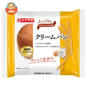 山崎製パン テイスティロング クリ−ムパン 10個入×(2ケース)｜ 送料無料