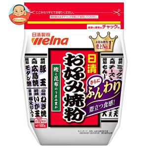 日清ウェルナ 日清 お好み焼粉 500g×12袋入×(2ケース)｜ 送料無料