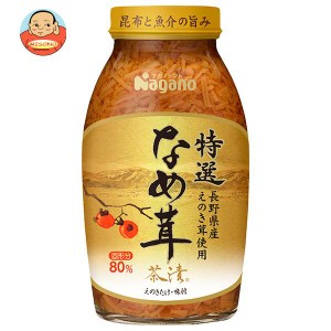 ナガノトマト 特選なめ茸茶漬 370g瓶×15本入×(2ケース)｜ 送料無料