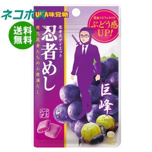 【全国送料無料】【ネコポス】UHA味覚糖 忍者めし (巨峰) 20g×10袋入