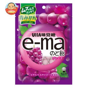 UHA味覚糖 e-maのど飴 袋 (グレープ) 50g×6袋入｜ 送料無料