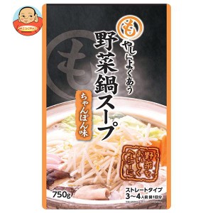 アドバンス もやしによくあう 野菜鍋スープ ちゃんぽん味 750g×12袋入｜ 送料無料