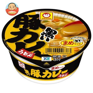 東洋水産 マルちゃん 黒いまめ豚カレーうどん 42g×24(12×2)個入｜ 送料無料