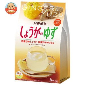 三井農林 日東紅茶 しょうが&ゆず (9.8g×8本)×24(6×4)袋入｜ 送料無料