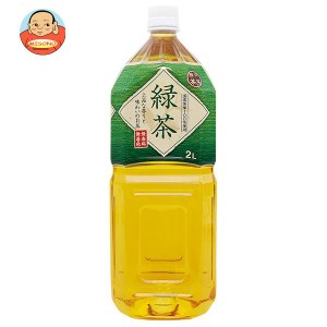 富永貿易 神戸茶房 緑茶 2Lペットボトル×6本入｜ 送料無料