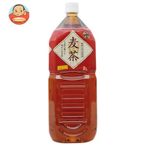 富永貿易 神戸茶房　麦茶 2Lペットボトル×6本入｜ 送料無料