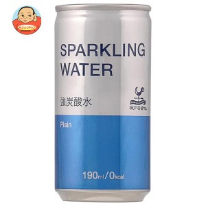 富永貿易 神戸居留地 スパークリングウォーター 190ml缶×30本入×(2ケース)｜ 送料無料