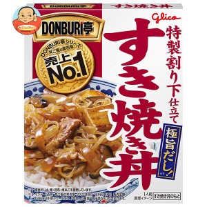 江崎グリコ DONBURI亭 すき焼き丼 170g×10個入｜ 送料無料