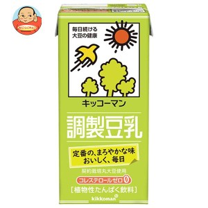 キッコーマン 調製豆乳 1000ml紙パック×12(6×2)本入｜ 送料無料