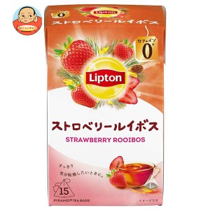 リプトン ストロベリールイボス ティーバッグ 15袋×6個入｜ 送料無料