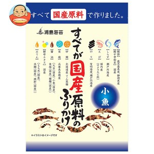 日本海水 浦島海苔 すべてが国産原料のふりかけ 小魚 28g×10袋入｜ 送料無料