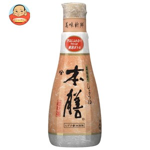 キッコーマン ヒゲタ 高級割烹しょうゆ本膳 200mlペットボトル×12本入×(2ケース)｜ 送料無料