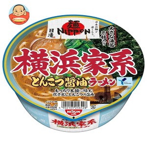 日清食品 麺ニッポン 横浜家系とんこつ醤油ラーメン 119g×12個入｜ 送料無料