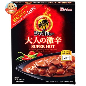 ハウス食品 レトルト ジャワカレー 大人の激辛 200g×10個入×(2ケース)｜ 送料無料