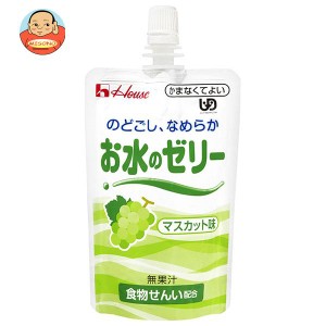 ハウス食品 お水のゼリー マスカット味 120g×40本入×(2ケース)｜ 送料無料