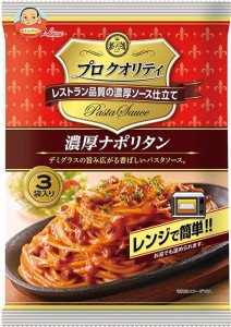 ハウス食品 プロクオリティ パスタソース 濃厚ナポリタン 3袋入り 390g(130g×3袋)×6袋入×(2ケース)｜ 送料無料