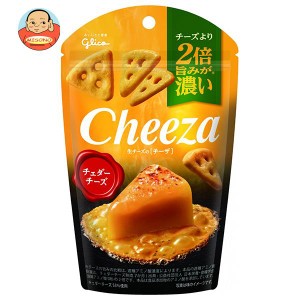 江崎グリコ 生チーズのチーザ チェダーチーズ 36g×10袋入｜ 送料無料