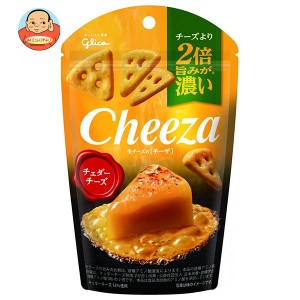 江崎グリコ 生チーズのチーザ チェダーチーズ 36g×10袋入×(2ケース)｜ 送料無料