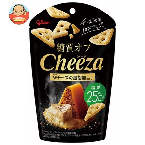 江崎グリコ 糖質オフ チーザ ダブルチーズの黒胡椒仕立て 36g×10袋入｜ 送料無料