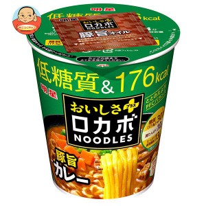 明星食品 ロカボNOODLES おいしさプラス 豚旨カレー 56g×12個入｜ 送料無料