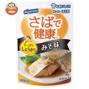 はごろもフーズ さばで健康 みそ味 90gパウチ×12個入｜ 送料無料