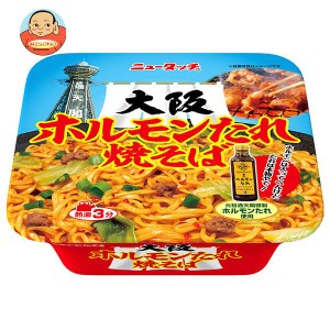 ヤマダイ ニュータッチ 大阪ホルモンたれ焼きそば 120g×12個入｜ 送料無料