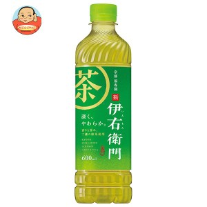 サントリー 緑茶 伊右衛門(いえもん)【手売り用】 600mlペットボトル×24本入×(2ケース)｜ 送料無料