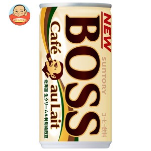 サントリー BOSS(ボス) カフェオレ 185g缶×30本入×(2ケース)｜ 送料無料