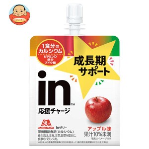 森永製菓 inゼリー 成長期サポート アップル 180gパウチ×30本入｜ 送料無料