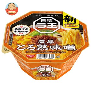 日清食品 日清 ラ王 とろ熟味噌 118g×12個入｜ 送料無料