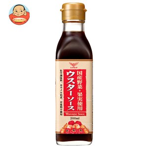 ハグルマ 国産野菜・果実使用ウスターソース 200ml瓶×12本入｜ 送料無料