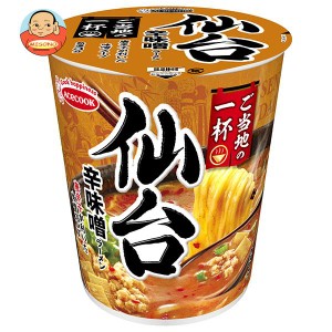 エースコック ご当地の一杯 仙台 辛味噌ラーメン 62g×12個入｜ 送料無料