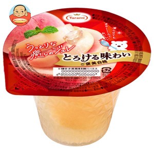 たらみ とろける味わい ご褒美白桃 200g×24(6×4)個入｜ 送料無料