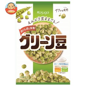 【送料無料・メーカー/問屋直送品・代引不可】春日井製菓 グリーン豆 90g×12袋入