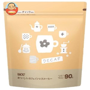 UCC おいしいカフェインレスコーヒー 90g×12袋入×(2ケース)｜ 送料無料