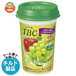 【チルド(冷蔵)商品】森永乳業 TBC 生搾りマスカットミックス 240ml×10本入×(2ケース)｜ 送料無料