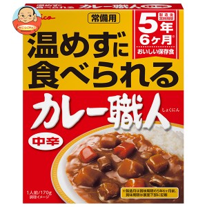 江崎グリコ 常備用カレー職人 中辛 170g×10個入×(2ケース)｜ 送料無料