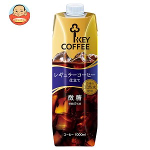 キーコーヒー リキッドコーヒー 微糖 1L紙パック×6本入｜ 送料無料