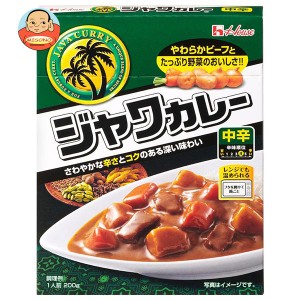 ハウス食品 レトルトジャワカレー 中辛 200g×30個入｜ 送料無料