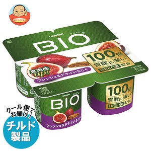 【チルド(冷蔵)商品】ダノンジャパン ダノンビオ BIO フレッシュ＆ドライいちじく (75g×4)×6個入｜ 送料無料