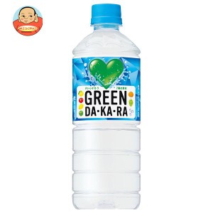 サントリー GREEN DAKARA(グリーン ダカラ)【自動販売機用】 600mlペットボトル×24本入｜ 送料無料