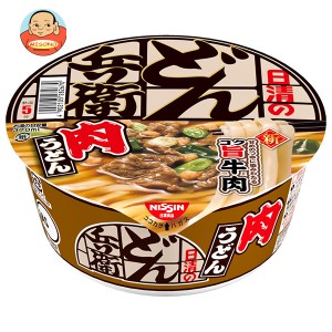 日清食品 日清のどん兵衛 肉うどん 86g×12個入｜ 送料無料 インスタント 即席 カップ麺 うどん 肉 どん兵衛