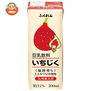 ふくれん 豆乳飲料 いちじく 200ml紙パック×24本入｜ 送料無料